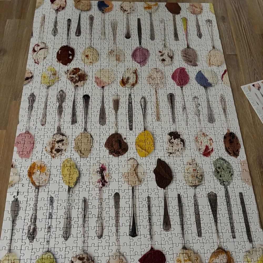 Happy Spoons Jeni’s Ice Cream Puzzle - 1000 Pieces - Picture 2 of 2